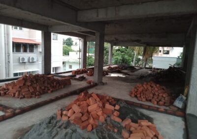 Adyar 2nd floor Brick Work