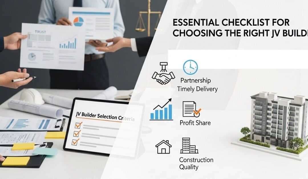 Essential Checklist for Choosing the Right JV Builder