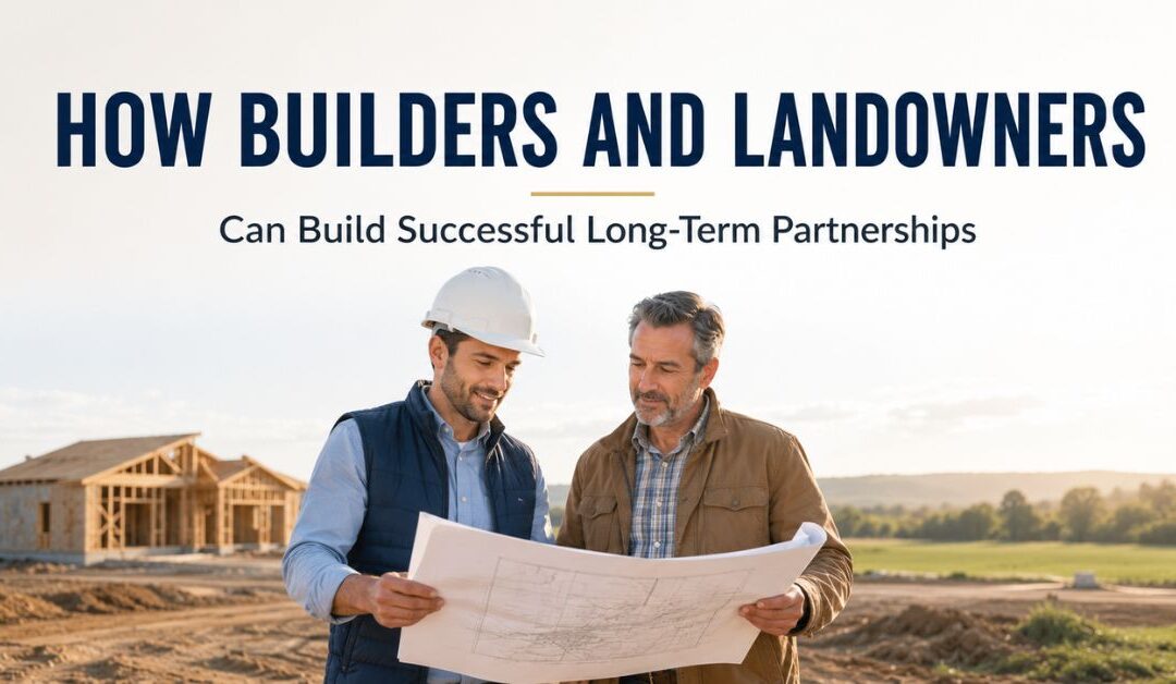 How Builders and Landowners Can Build Successful Long-Term Partnerships